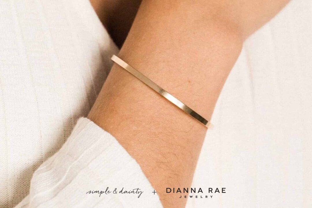 Minimal Cuff Bracelet - Image 2