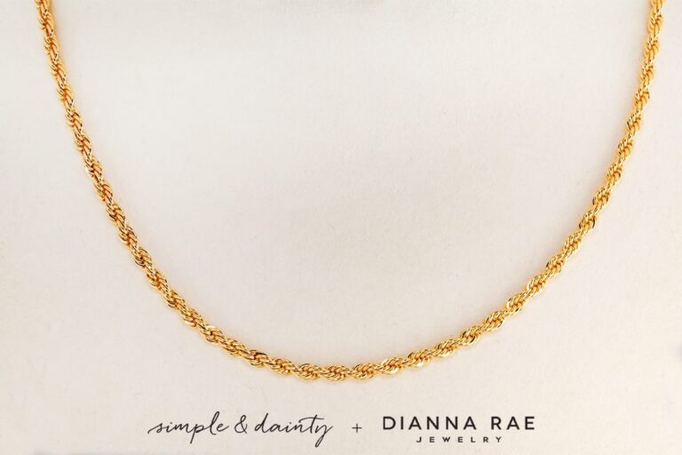 Chunky Rope Chain Necklace