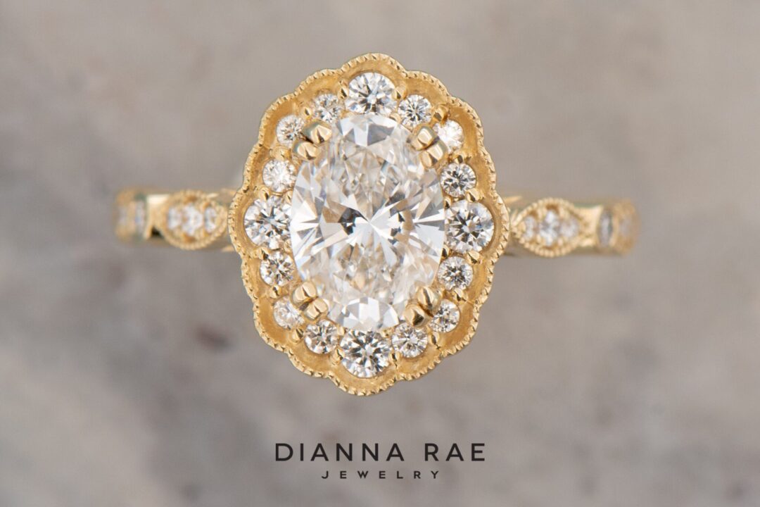Oval Diamond Engagement Ring - Image 4