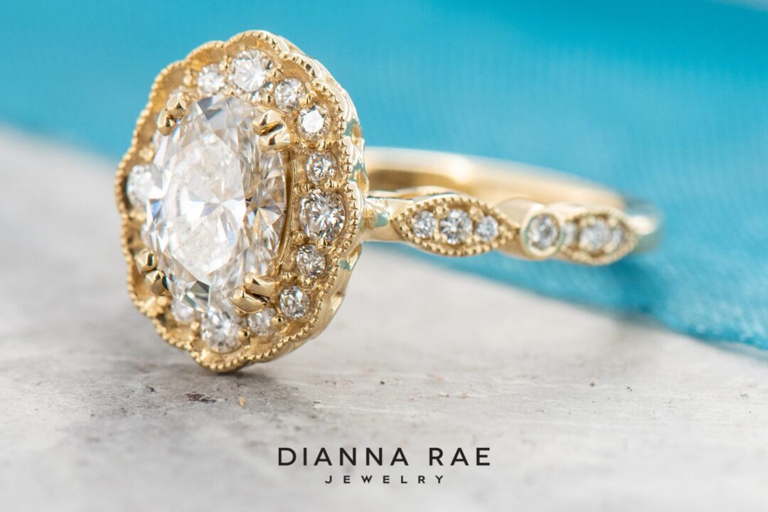 Oval Diamond Engagement Ring - Image 6