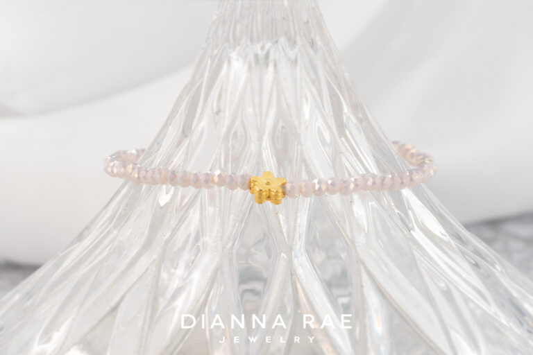 Lilac-Flower Bijou Bracelet