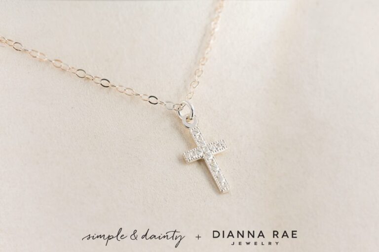 Tiny Cross Necklace - SS