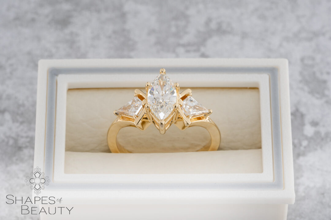 Soaring - Kite and Marquise Diamond Ring - Image 3