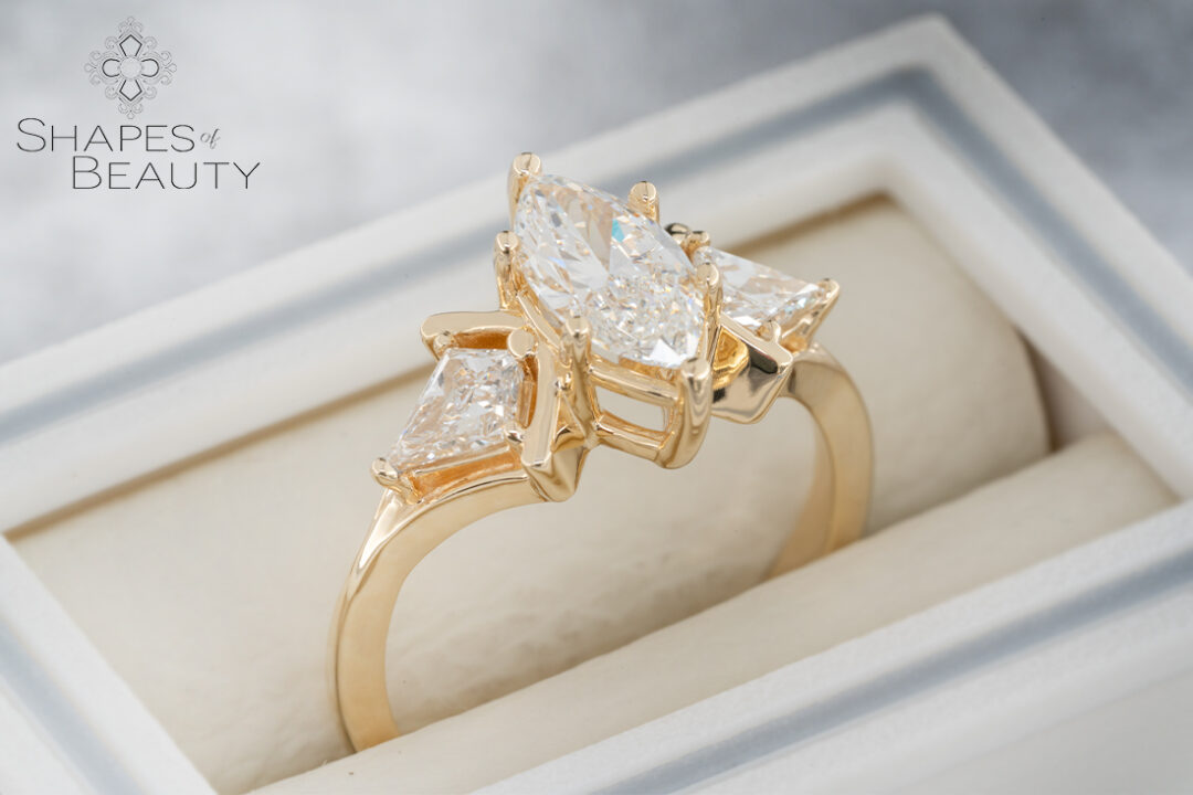 Soaring - Kite and Marquise Diamond Ring - Image 2