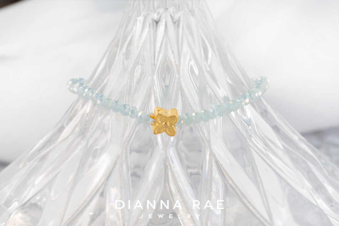 Teal-Butterfly Bijou Bracelet