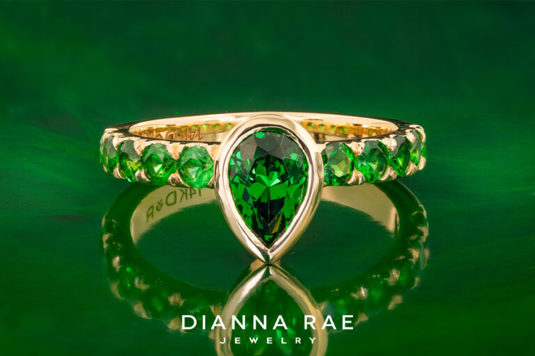 Tsavorite Garnet Ring