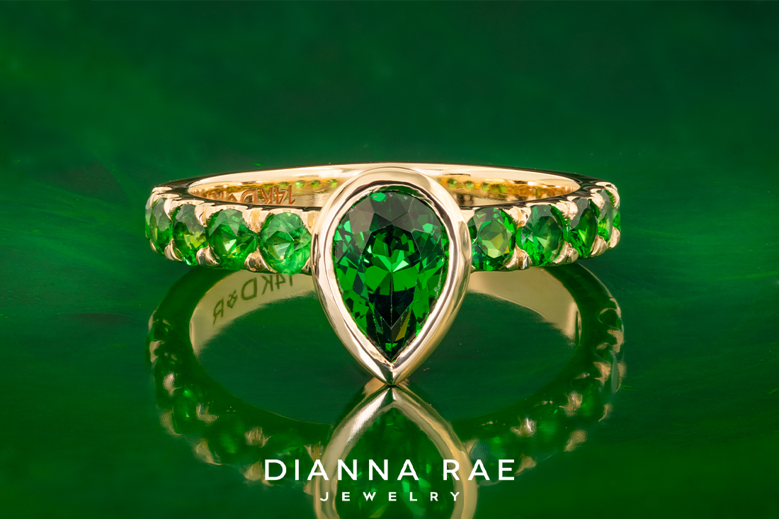 Tsavorite Garnet Ring
