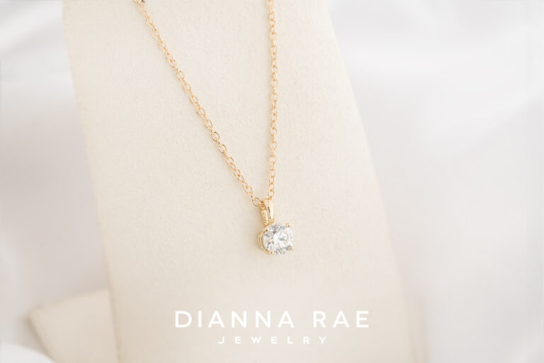 Solitaire 0.50 Carat Lab-Grown Diamond Pendant