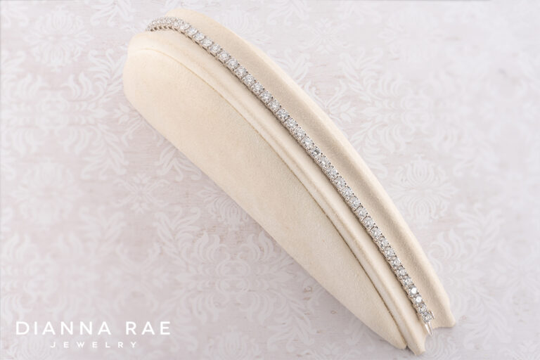 7.14 Carat Lab-Grown Diamond Tennis Bracelet