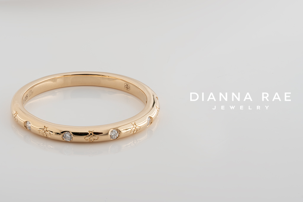 Honeybee Diamond Band