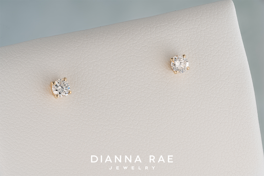 0.27 Carat Natural Diamond Studs