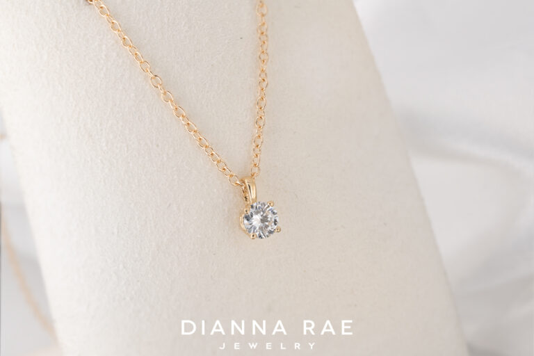 Solitaire 0.31 Carat Lab-Grown Diamond Pendant
