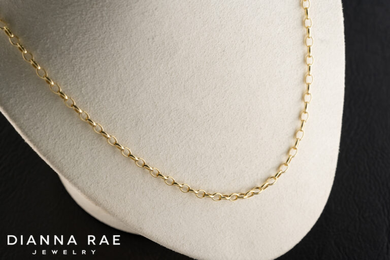Yellow Gold Rolo Chain