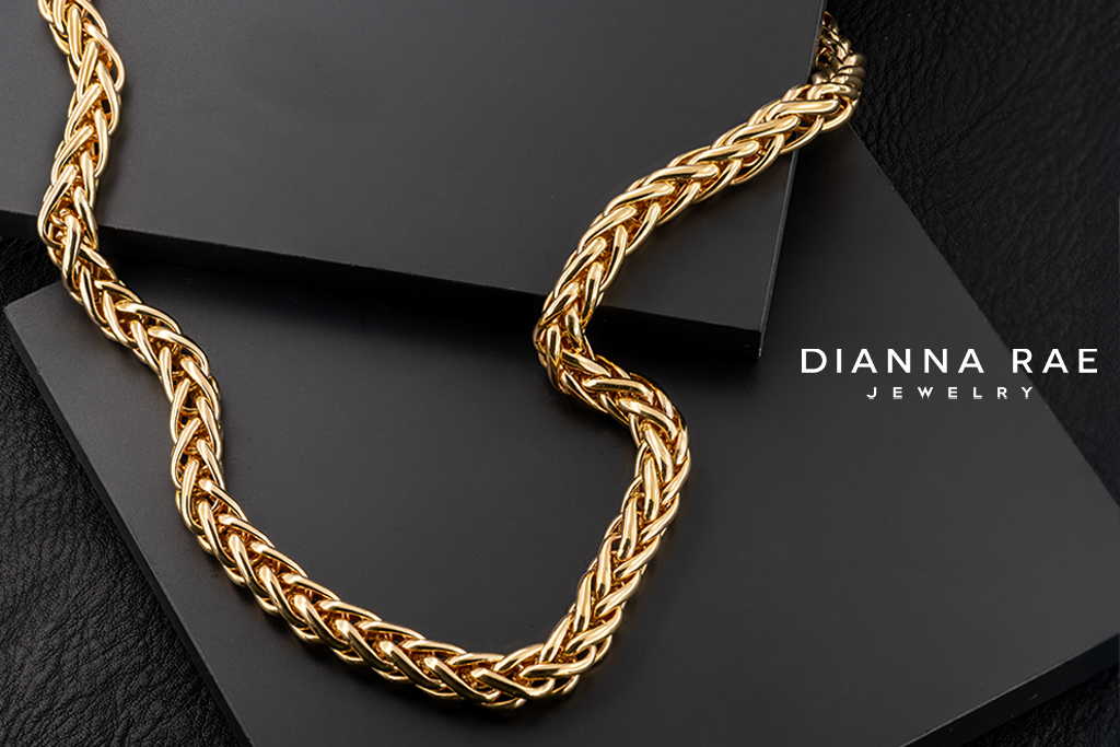 Yellow Gold Wheat Chain