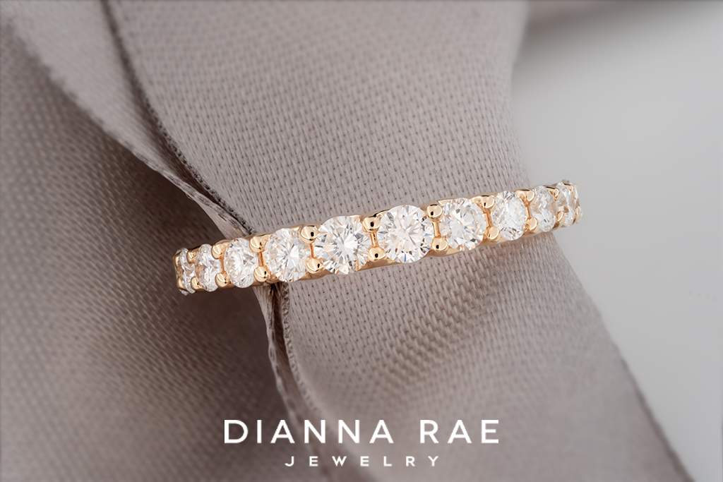 Yellow Gold Lab-Grown Diamond Band