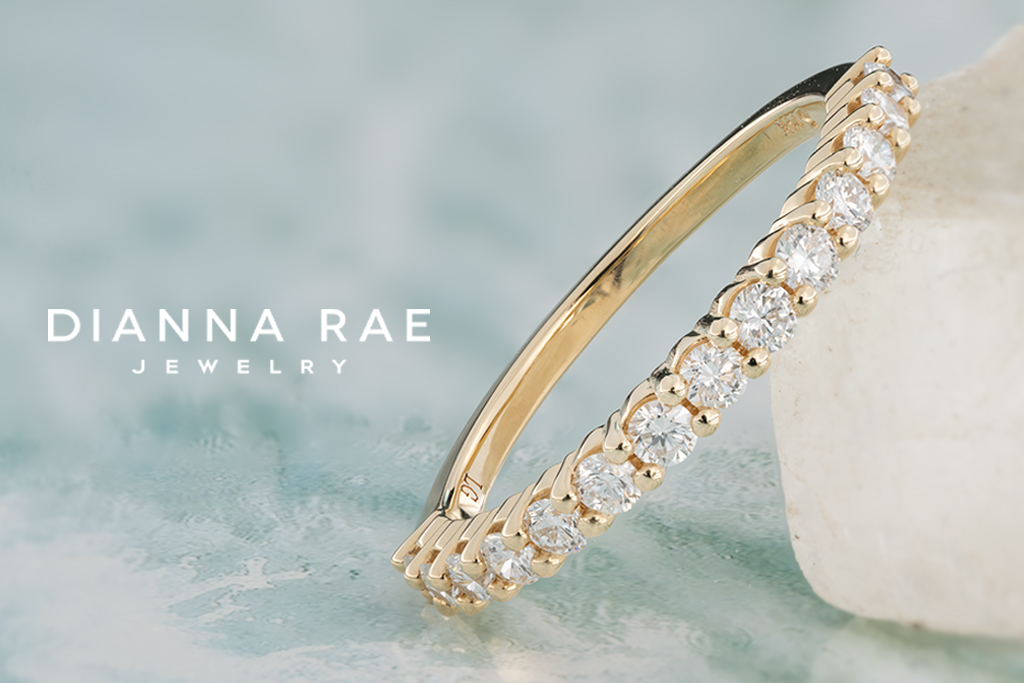 Yellow Gold Lab-Grown Diamond Band