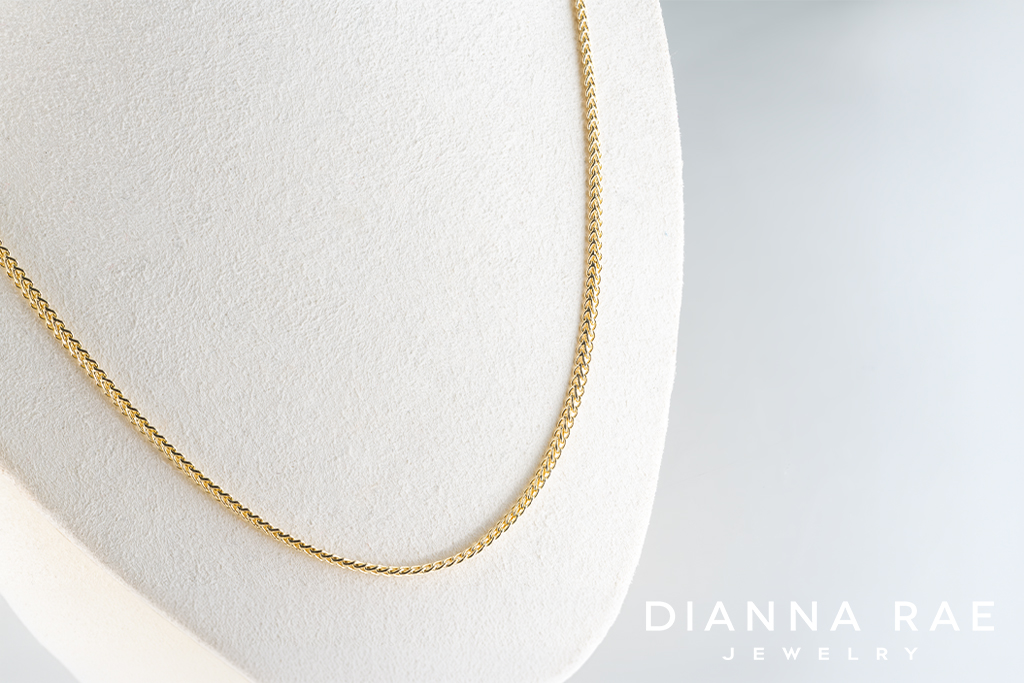Yellow Gold Foxtail Chain