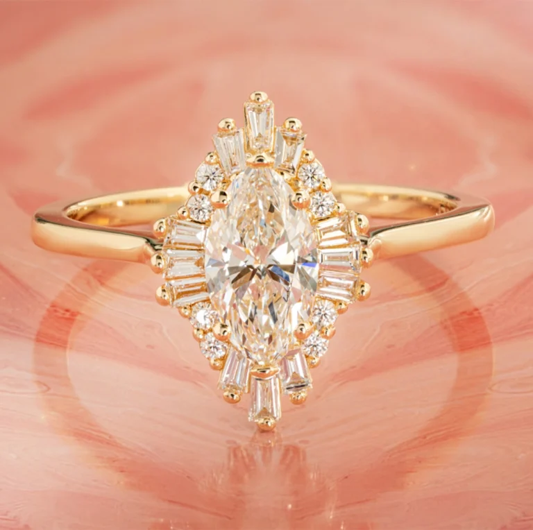 Custom Engagement Ring designed by Dianna Rae Jewelry in Lafayette